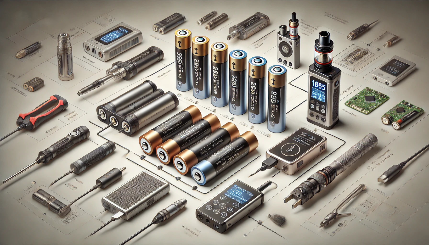 18650リチウムイオン電池の販売店まとめ