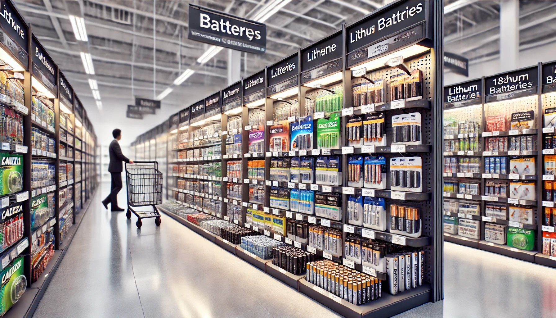 リチウムイオン電池はホームセンターにある？