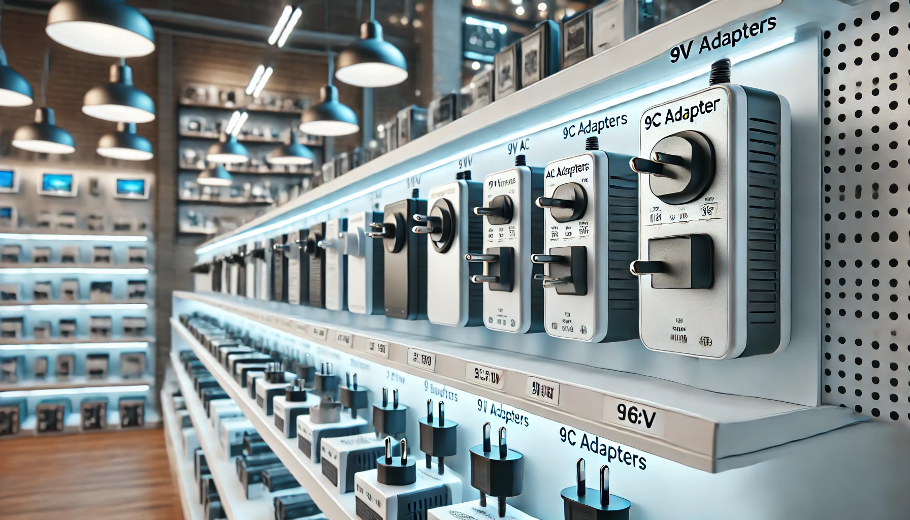 9v acアダプターどこで売ってるか調査